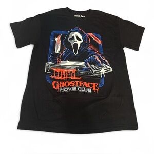 Size medium Ghost face black shirt. Brand new without tag.